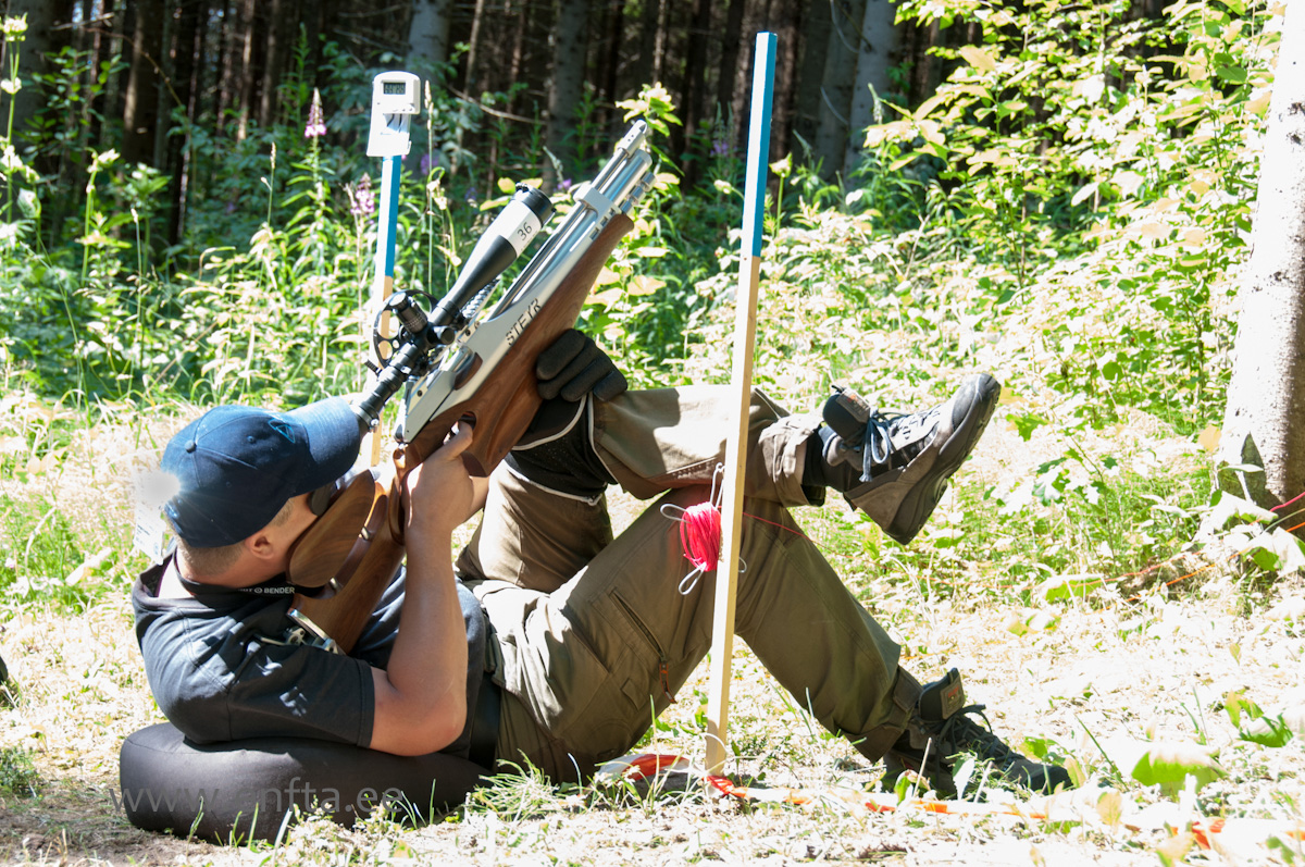 Sergey Surikov RU, Steyr LG 110 Field Target, Leupold PR 20-50x50